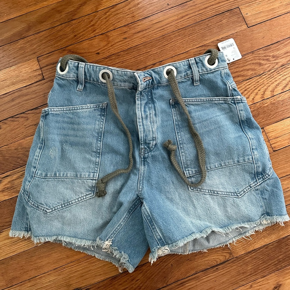 Free People Moxie Denim Shorts
